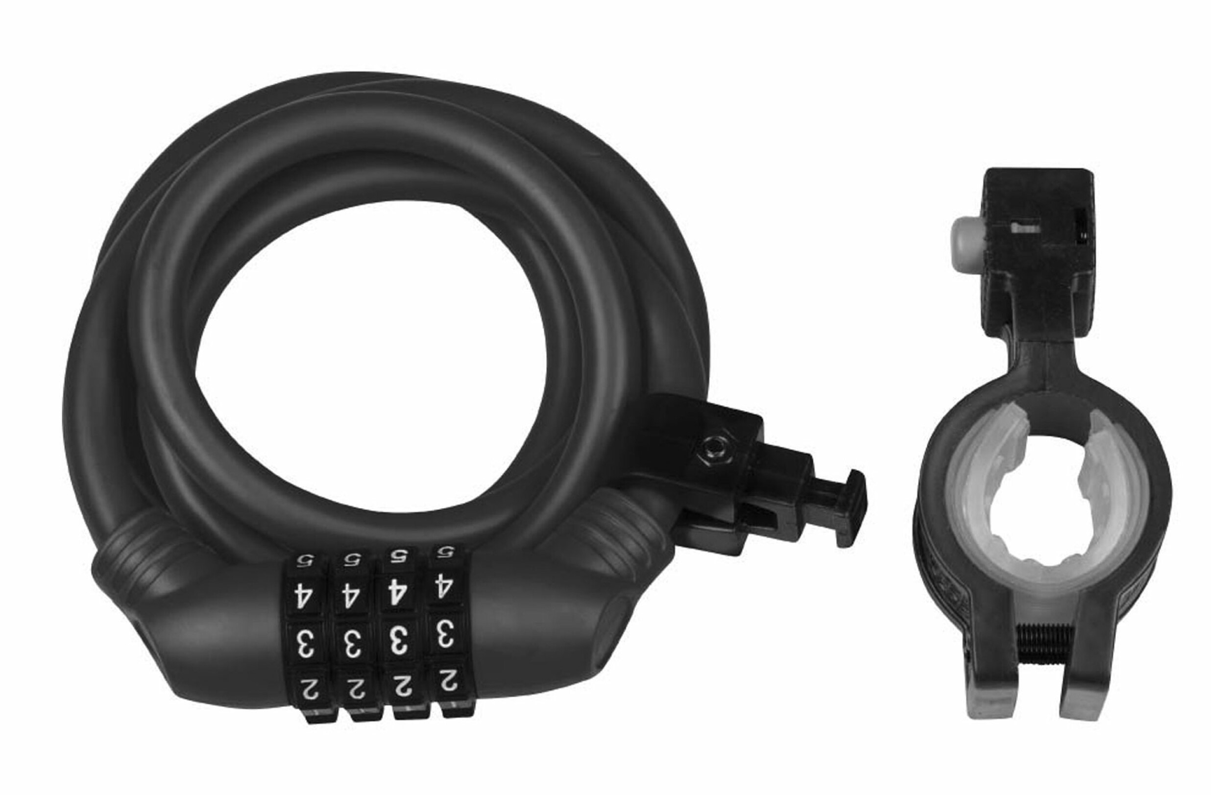 Cytec Soft Spiral Cable Lock 4-code , Zámek, Velikosť: Univerzálna veľkosť
