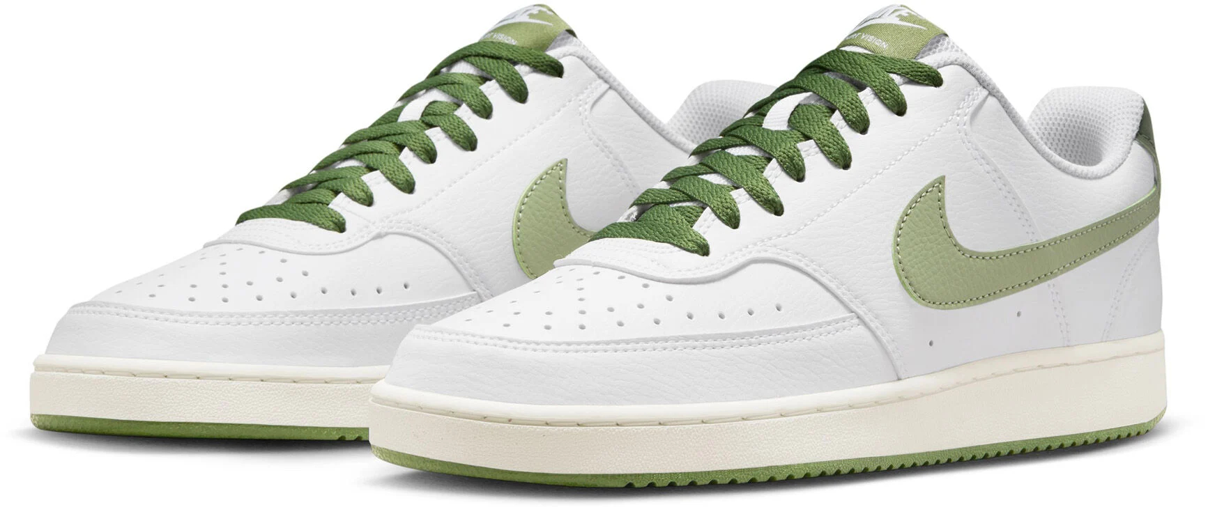 Nike Court Vision Low M - Veľkosť: 44,5 | Farba: Biela · záber 2