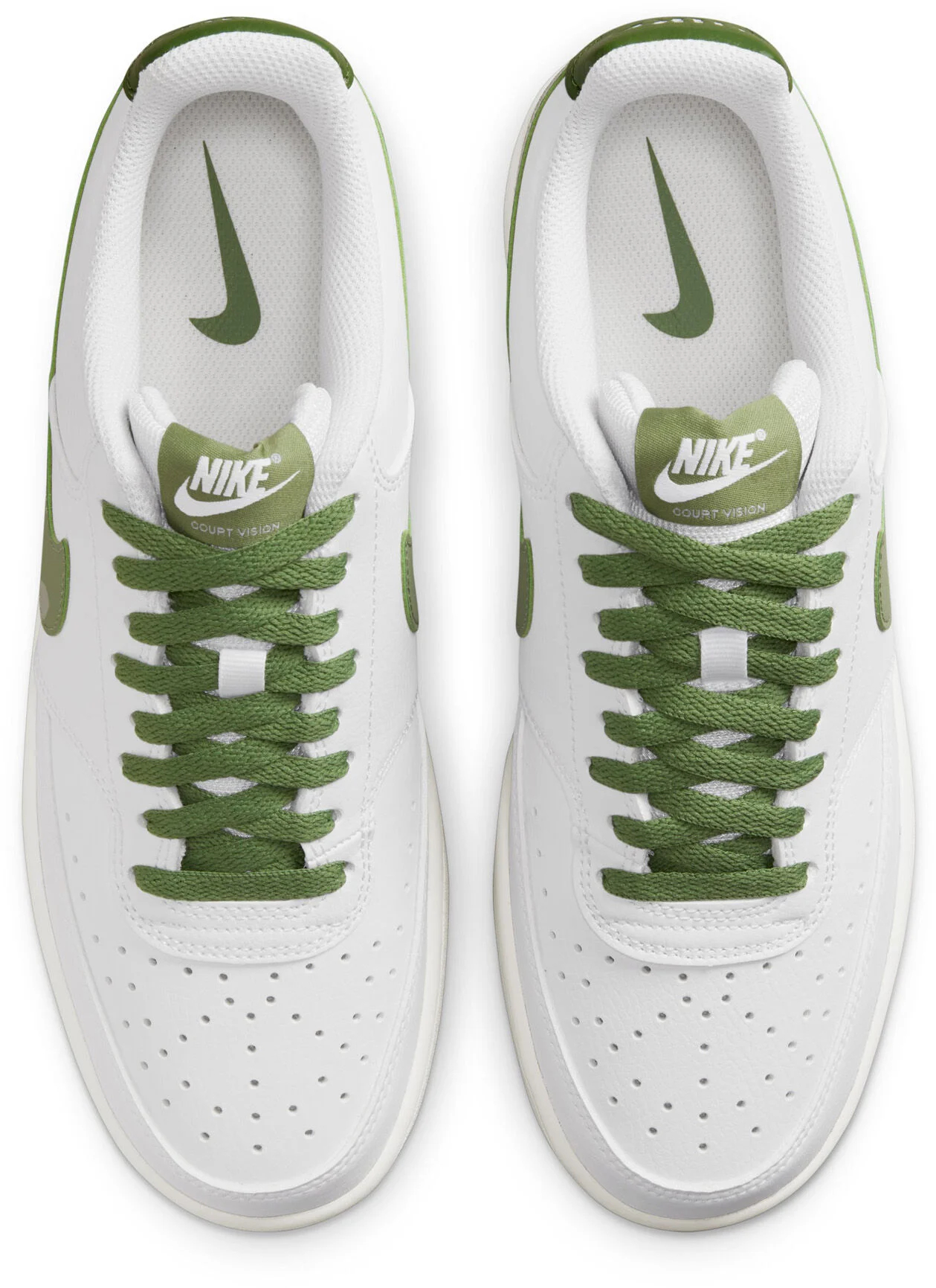 Nike Court Vision Low M - Veľkosť: 44,5 | Farba: Biela · záber 4