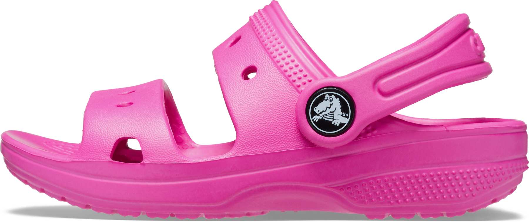 Crocs Classic Kids Sandal - Veľkosť: 23 | Farba: Ružová · záber 3