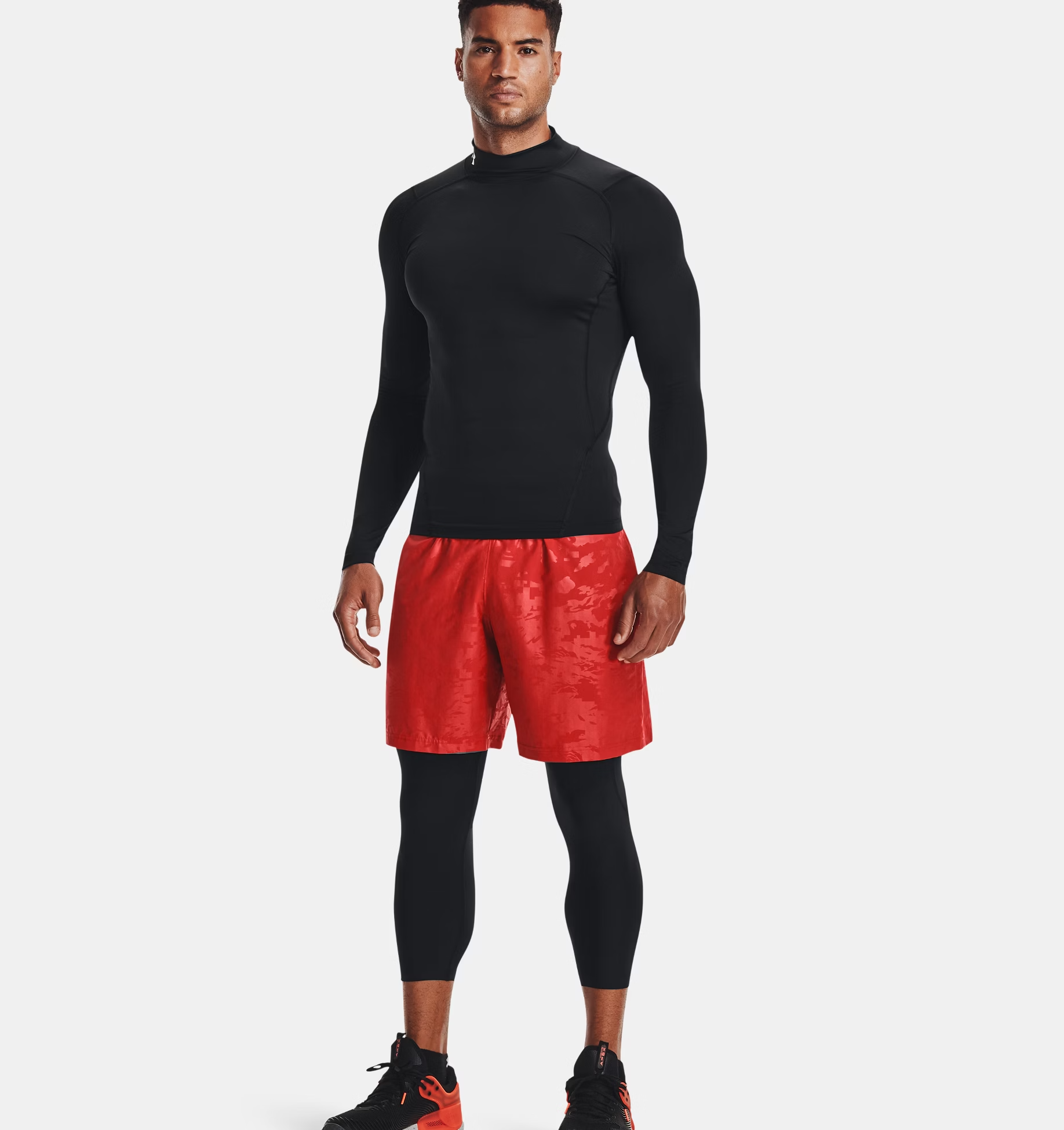 Under Armour HG Armour Comp Mock LS M - Veľkosť: M · záber 5