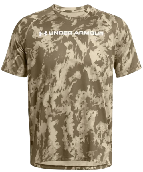 Under Armour Tech ABC Camo SS M , Pánske tričko, Velikosť: S