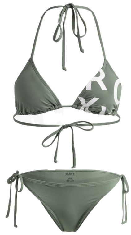 Roxy Beach Classics Tie Side Triangle , Dámské bikiny, Velikosť: L