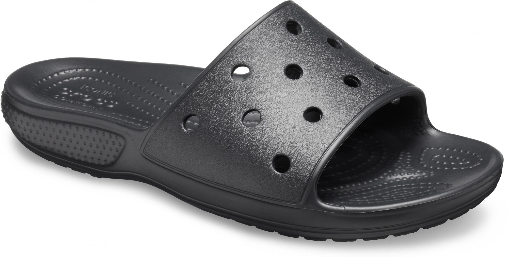 Crocs Classic Slide - Veľkosť: 36 | Farba: Čierna · záber 5