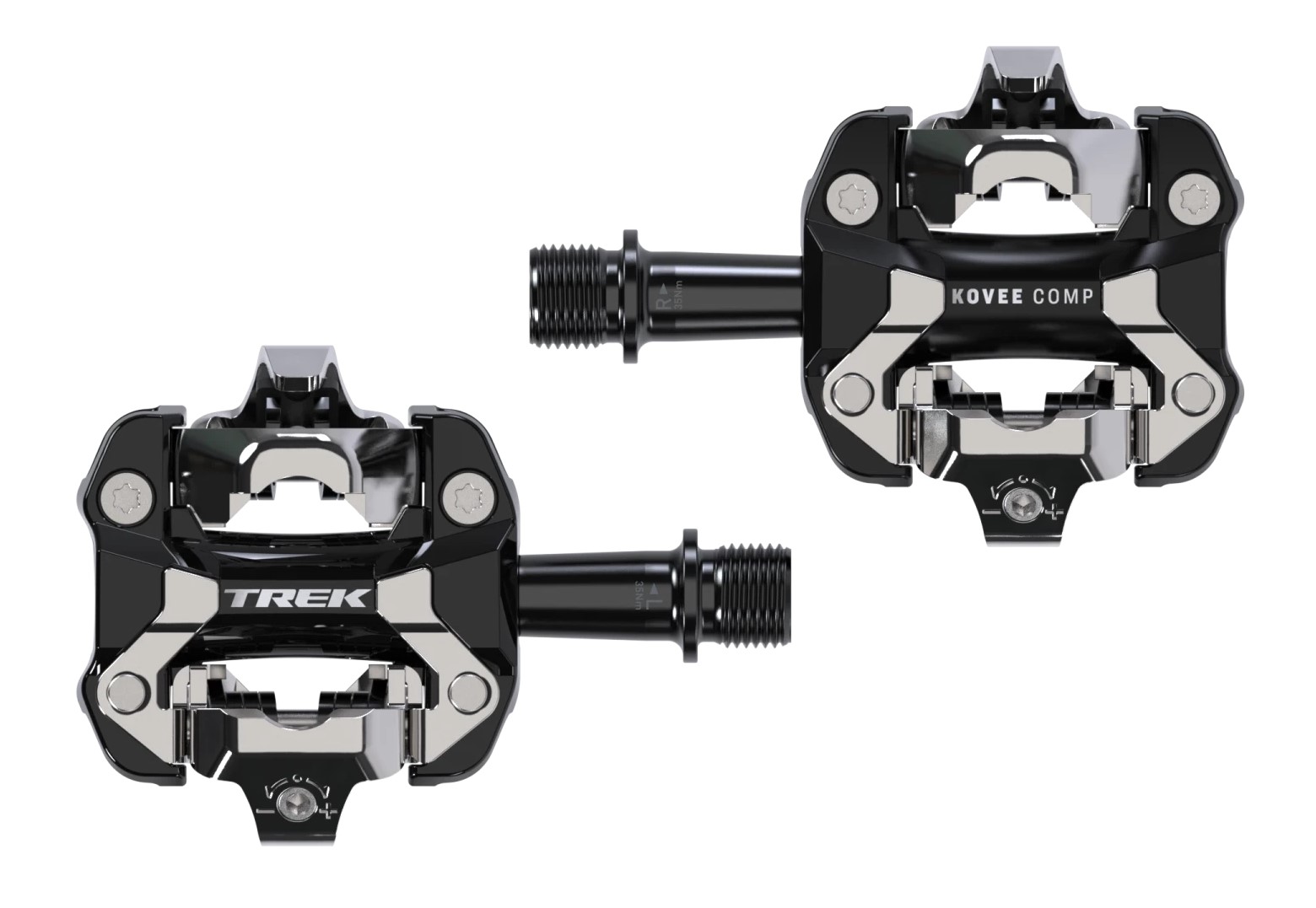 Trek Pedále Trek Kovee Comp Veľkosť: Univerzálna veľkosť