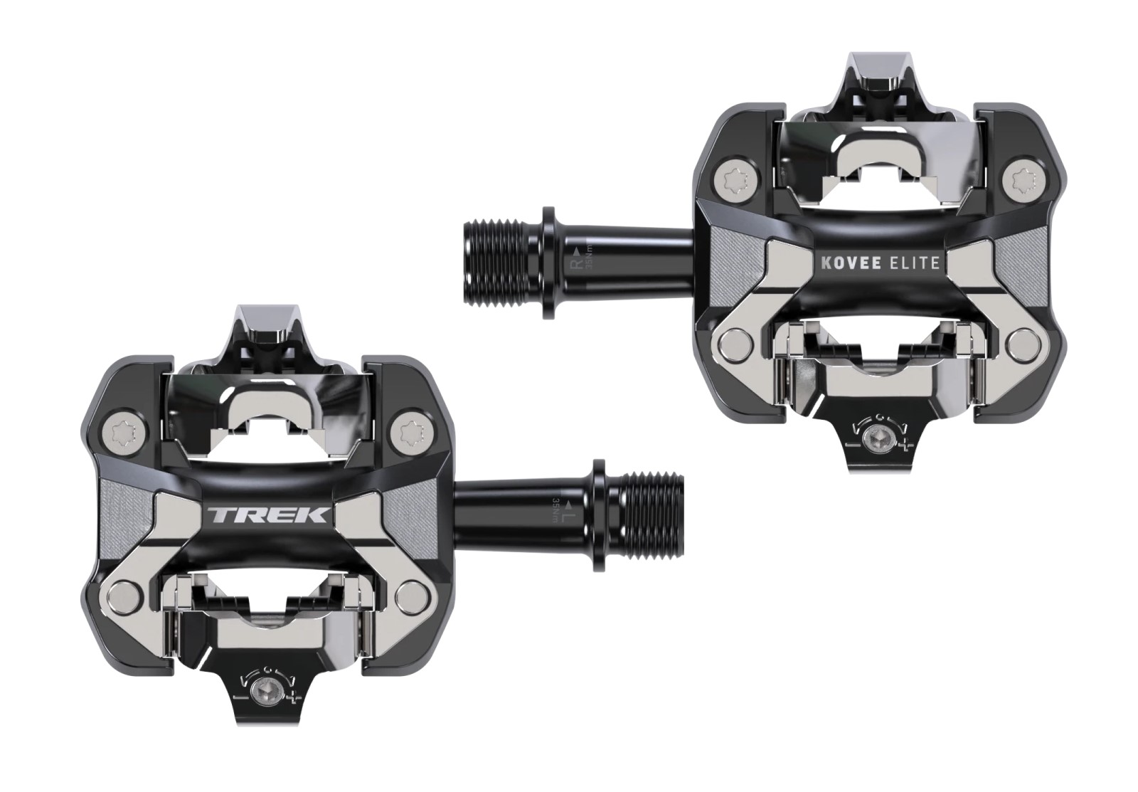 Trek Pedále Trek Kovee Pedals Veľkosť: Univerzálna veľkosť