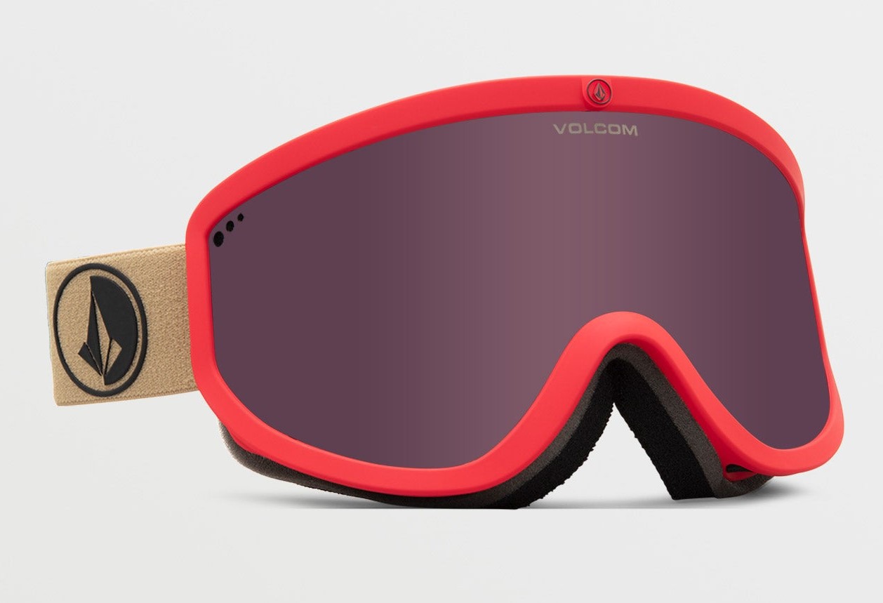 Volcom Footprints + Bonus Lens , Snowboardové okuliare, Velikosť: Univerzálna veľkosť