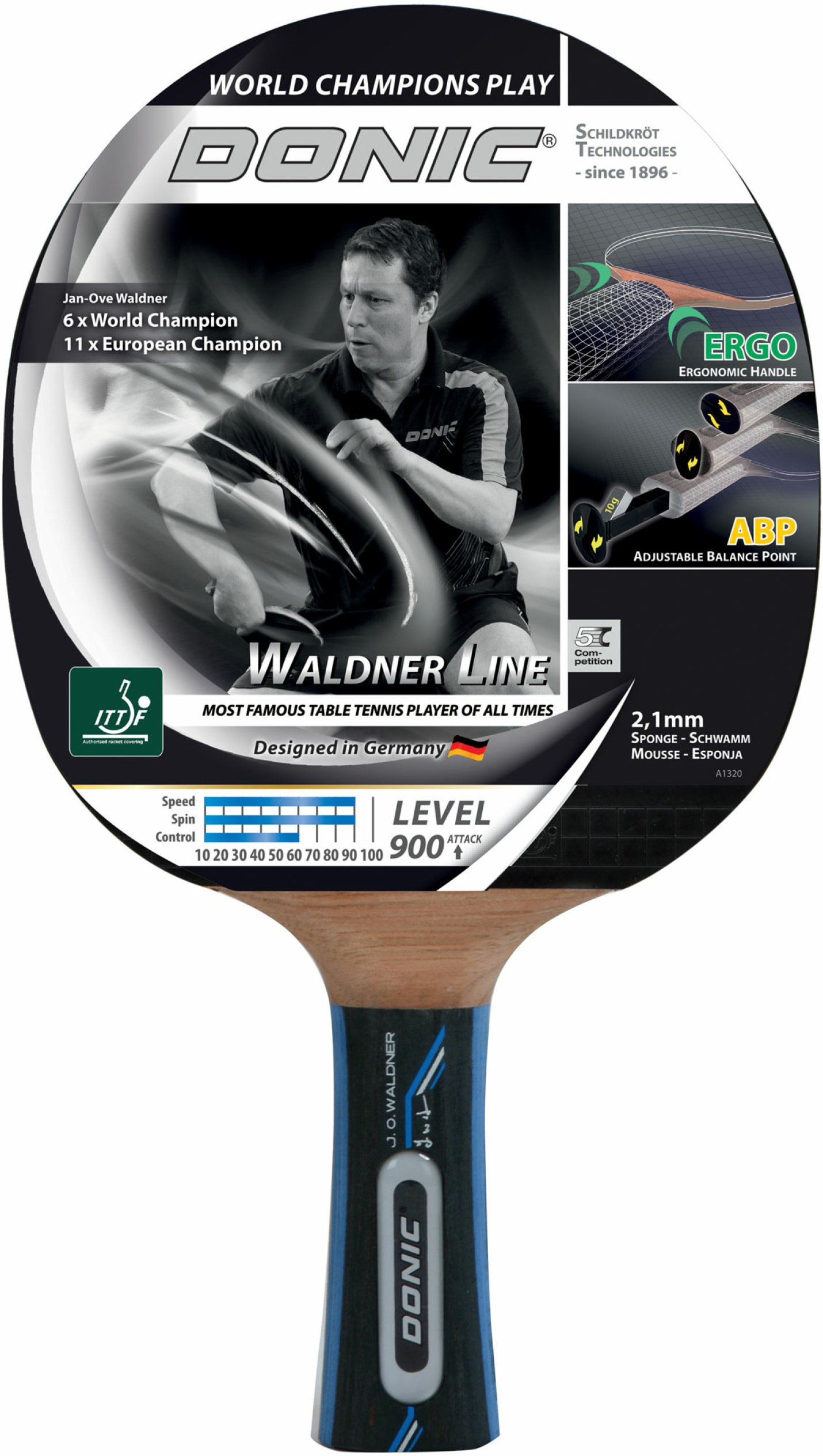Donic Waldner 900 , Sieťka na stolný tenis, Velikosť: Univerzálna veľkosť