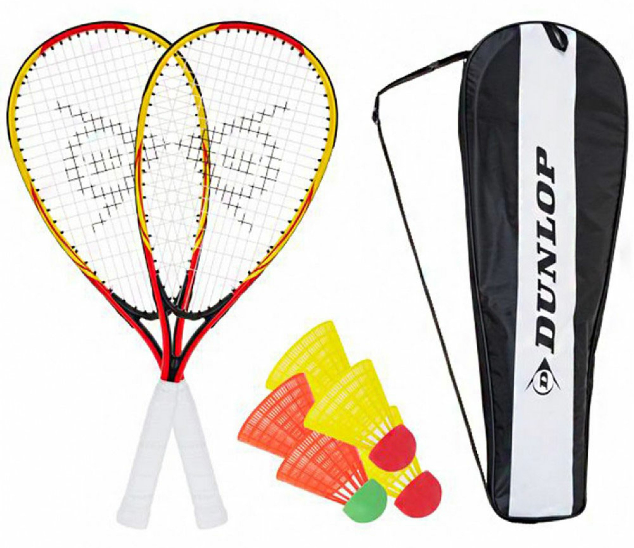 Dunlop Bedmintonová raketa Racketball Speedminton Set Veľkosť: Univerzálna veľkosť