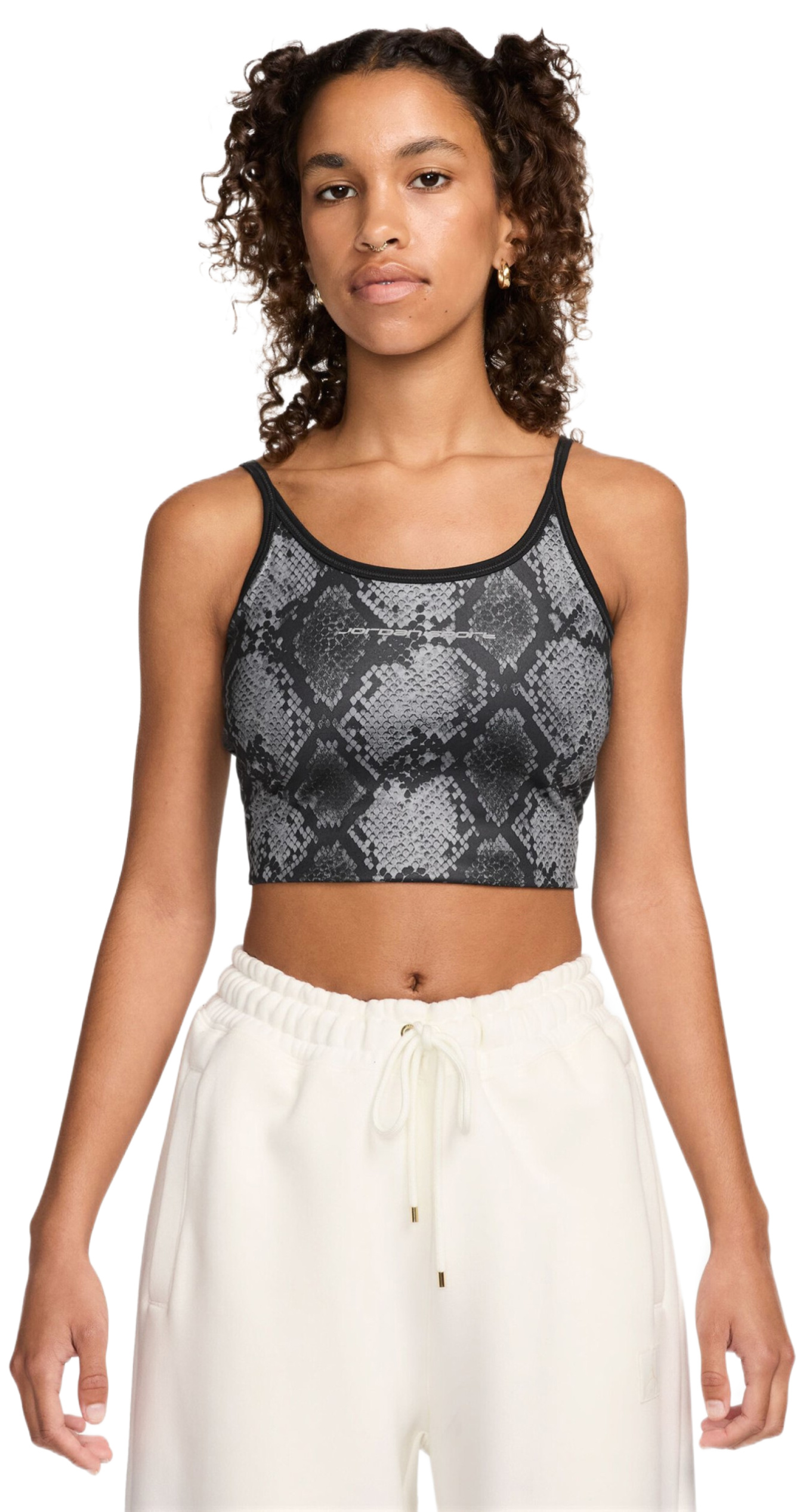 Nike Jordan Sport Printed Cropped Tank Top W
