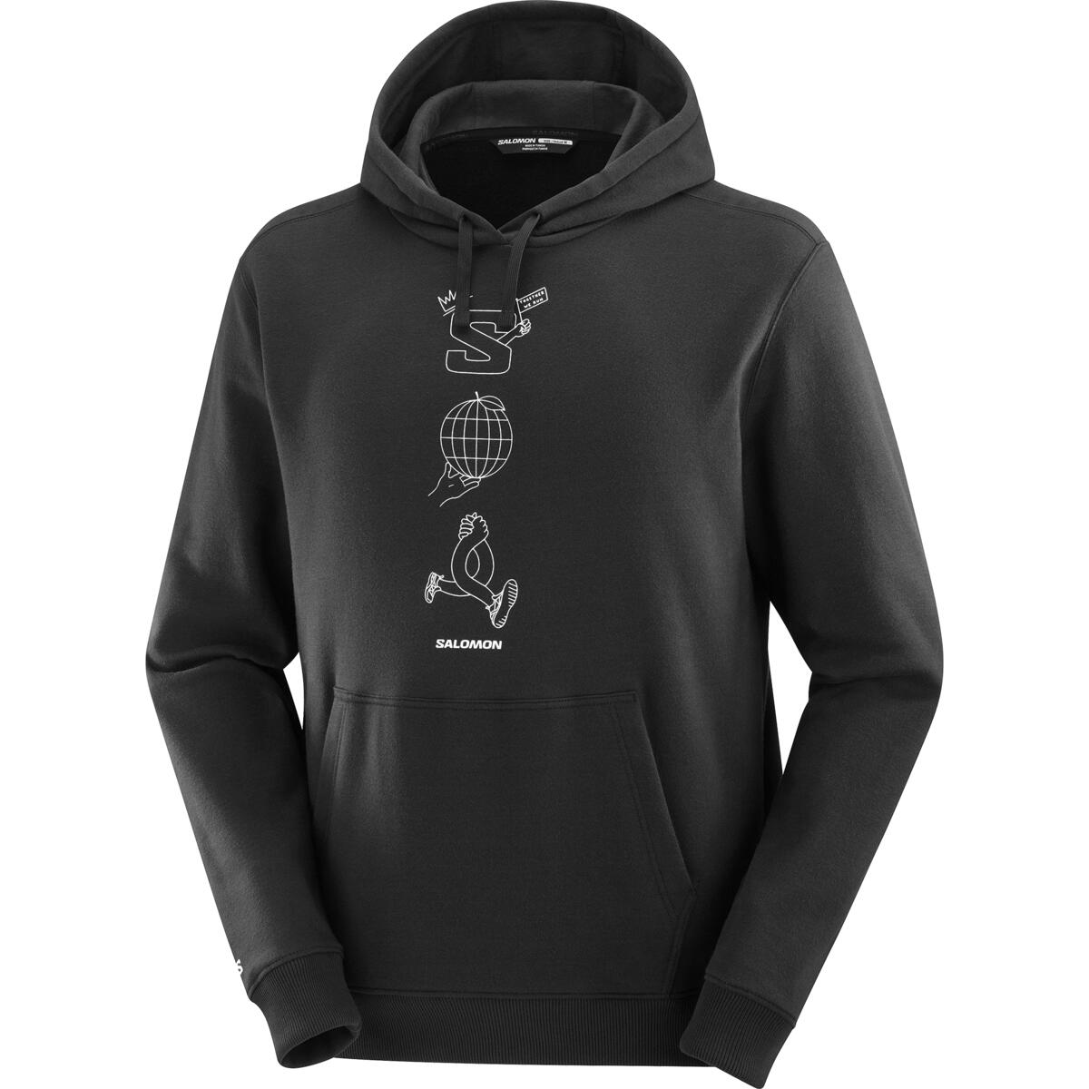 Salomon Pánska mikina Worthy Hooded Sweatshirt Veľkosť: M