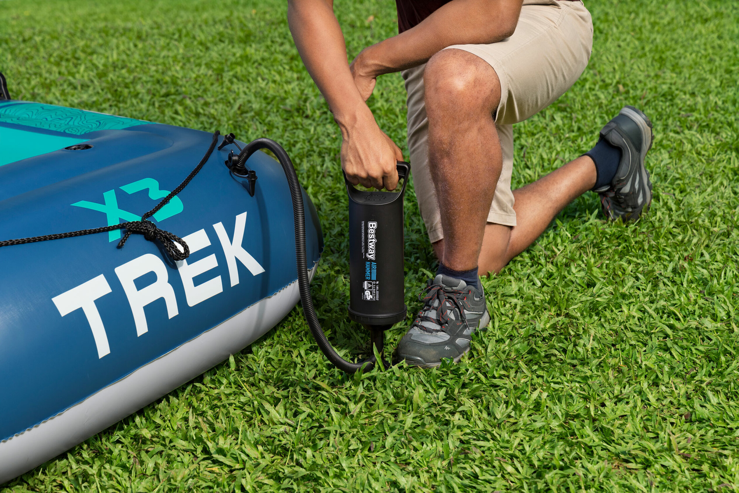 Bestway Hydro Force Trek X3 Inflatable Raft Set · záber 5