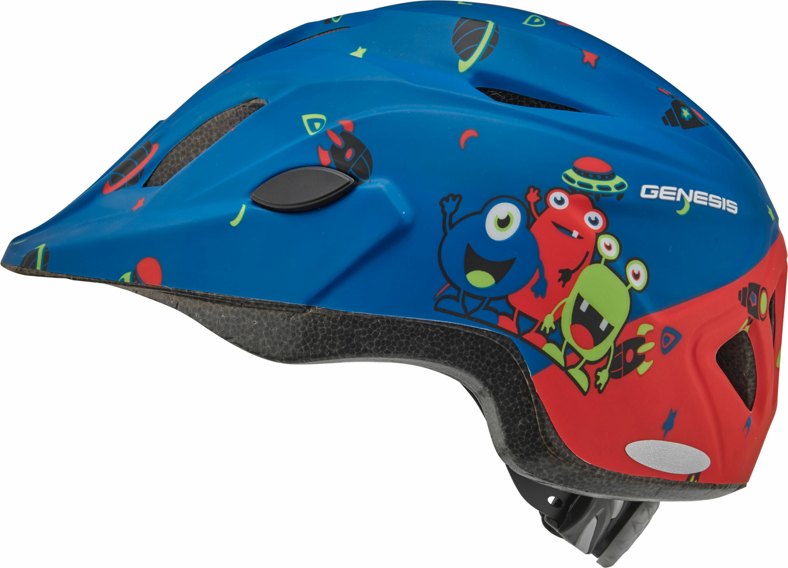 Genesis Yangsta 2.4 Helmet Rear Light Kids - Veľkosť: 48-52 | Farba: Modrá · záber 3