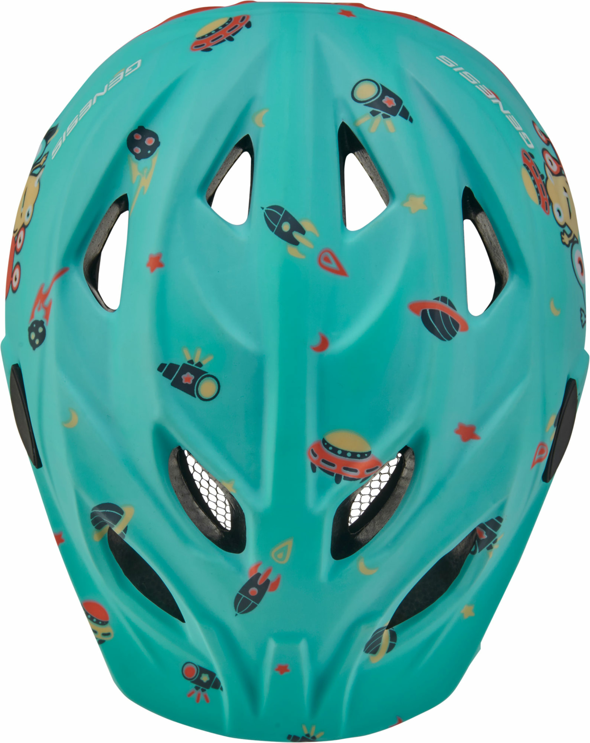 Genesis Yangsta 2.4 Helmet Rear Light Kids - Veľkosť: 52-56 | Farba: Zelená, Petrolejová · záber 3