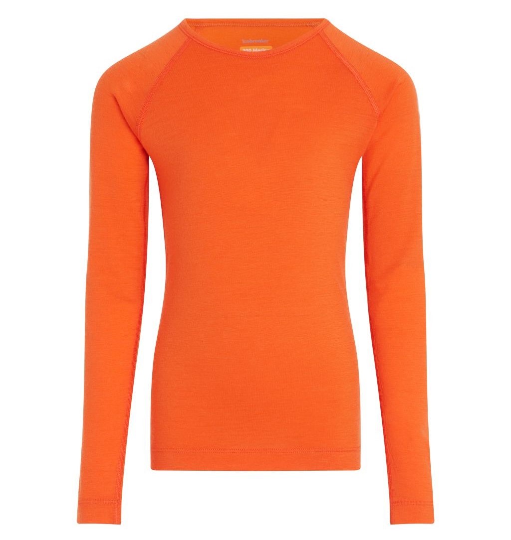 Icebreaker Merino 200 Oasis LS Kids , Detské třičko, Velikosť: 3