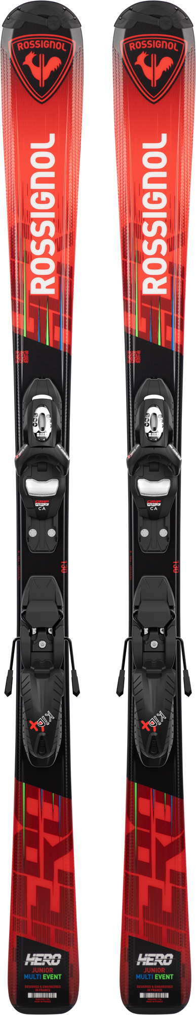 Rossignol Hero Jr 100-140 Kid-X + Kid 4 GW , Detské lyže, Velikosť: 100 cm