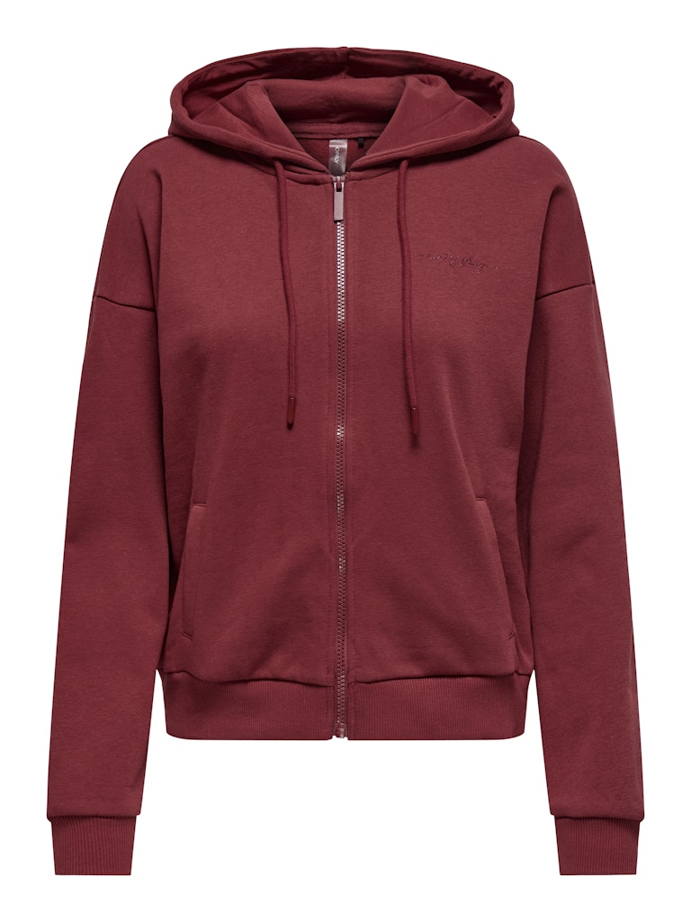 Only Play LUX LIFE HOOD FZ LS LOOSE BRUSH SWT Veľkosť: XS, Dámska mikina, Velikosť: XS