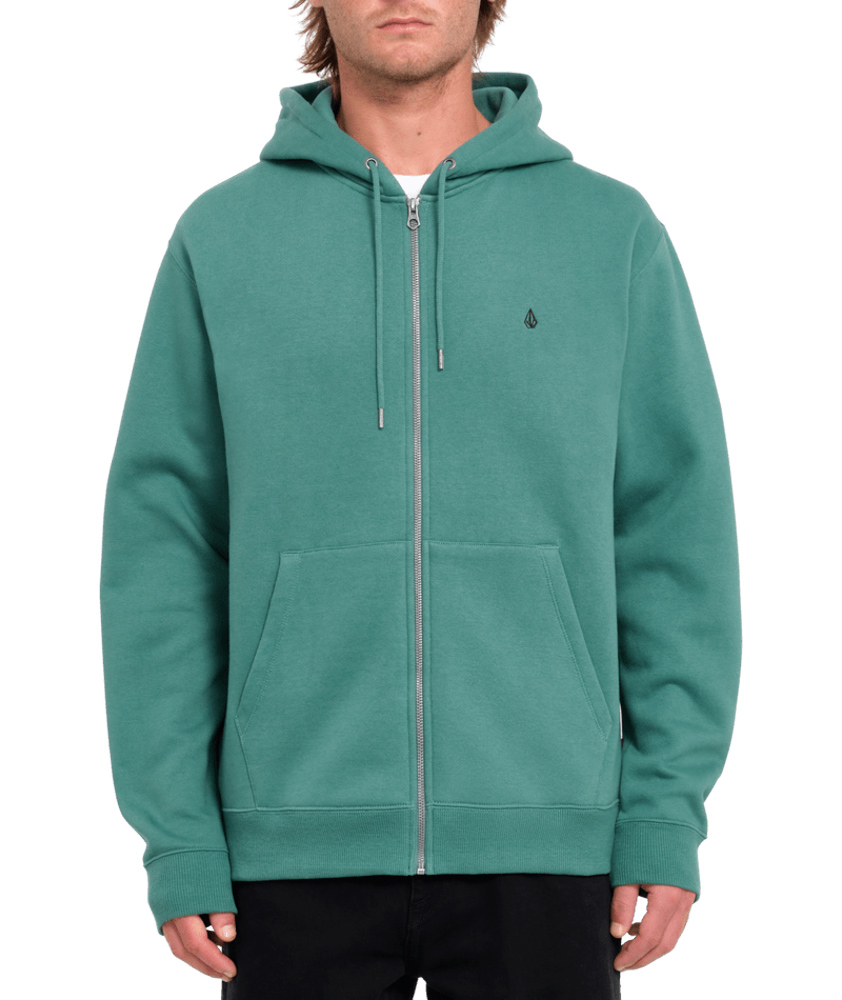 Volcom Single Stone Zip Hooded , Pánska flísová mikina, Velikosť: L