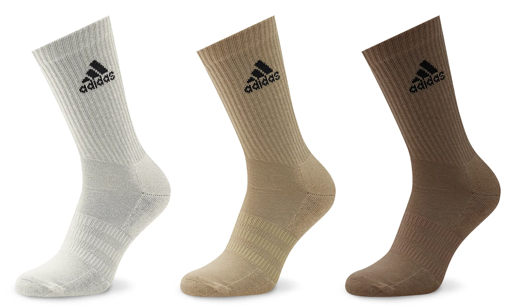 Adidas Cushioned Crew Socks 3 P , Ponožky, Velikosť: M