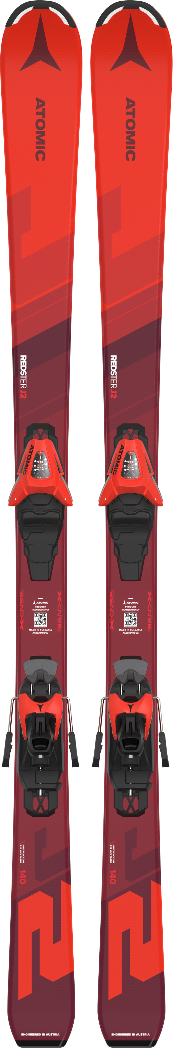 Atomic Redster J2 + C 5 GW , Detské lyže, Velikosť: 130 cm