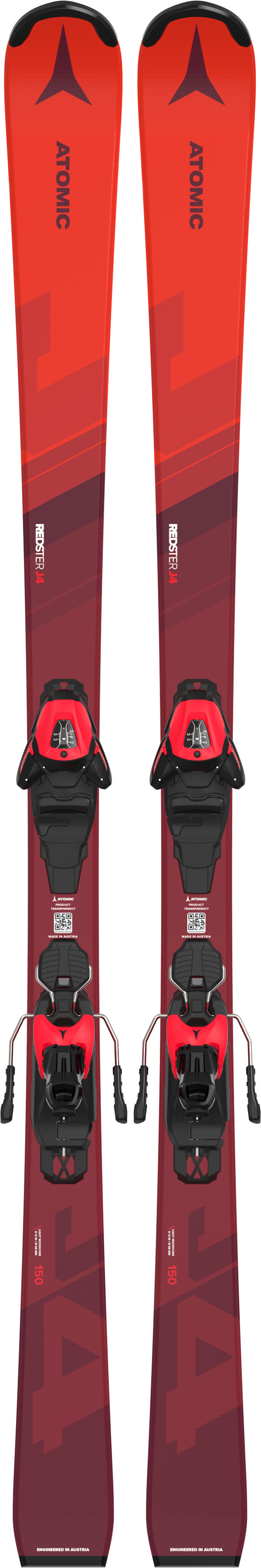 Atomic Redster J4 + L 6 GW , Detské lyže, Velikosť: 150 cm