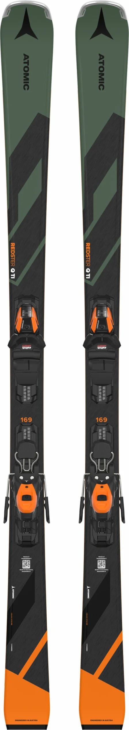 Atomic Redster Q Ti + M10 GW 1 cm, Pánske lyže, Velikosť: 161 cm