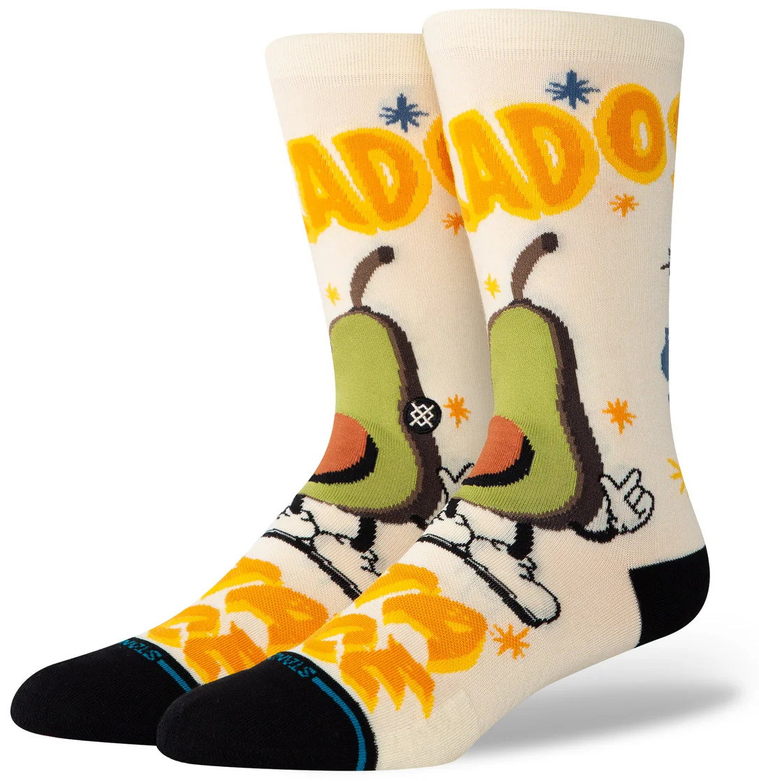 Stance Food Stand Crew Socks , Ponožky, Velikosť: M