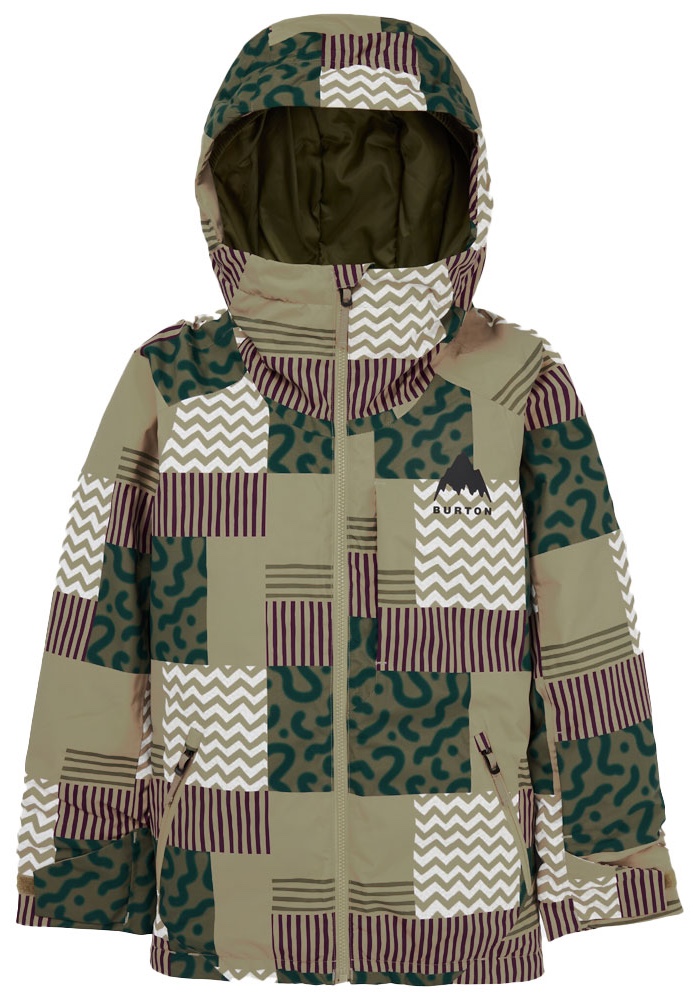 Burton Kids Hillslope 2L Jacket Veľkosť: XS, Detská bunda, Velikosť: XS