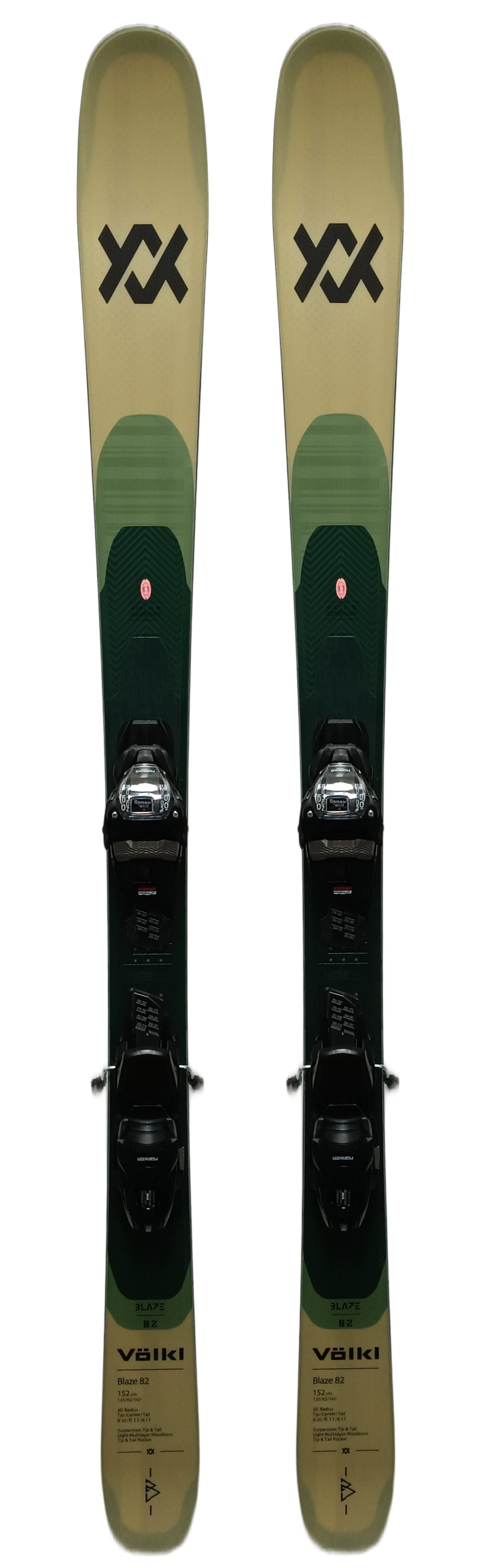 Völkl Blaze 82 + VMotion 10 GW cm, Pánske lyže, Velikosť: 152 cm
