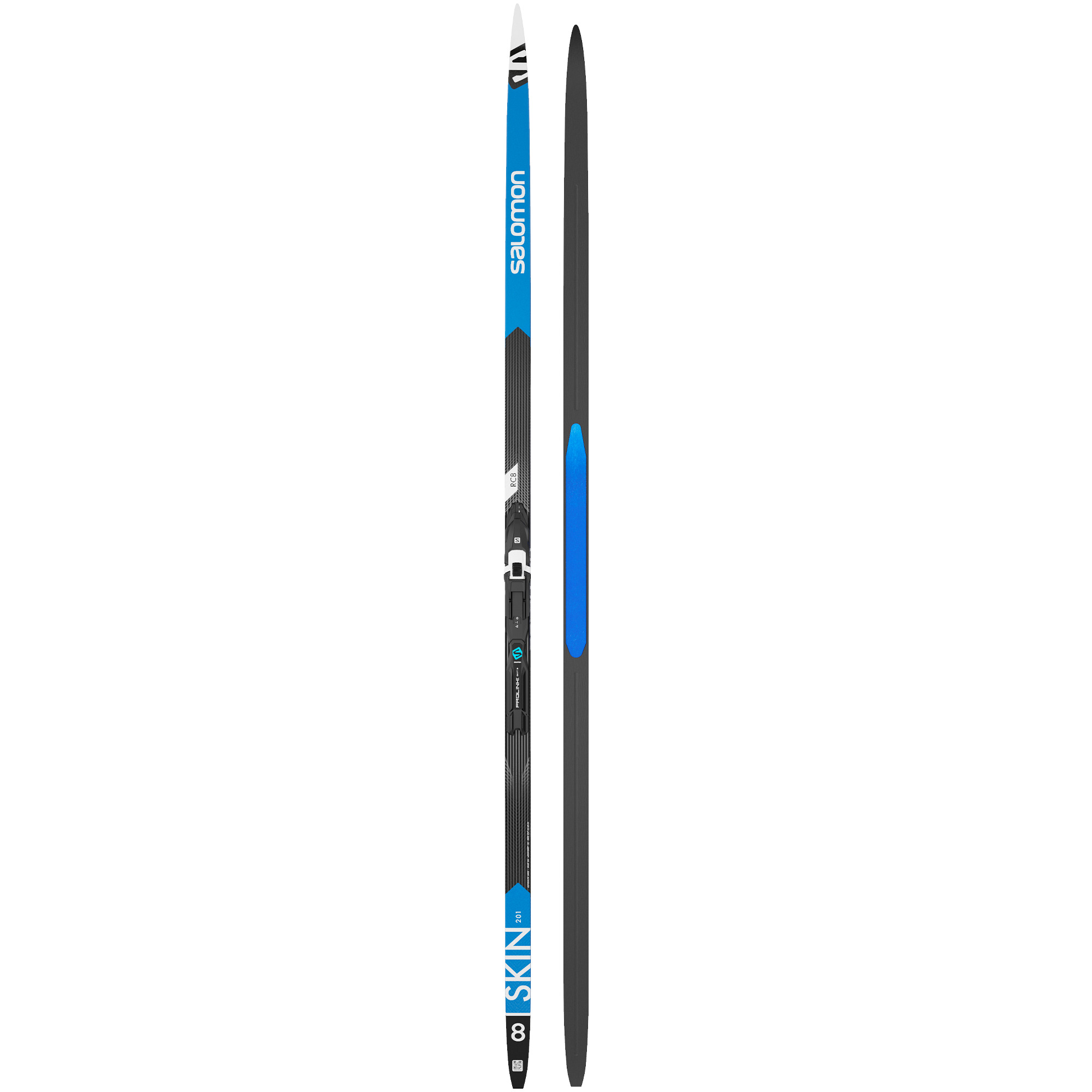 Salomon RC8 eSkin Med + Prolink Shift Pro 6 cm, Bežky, Velikosť: 206 cm