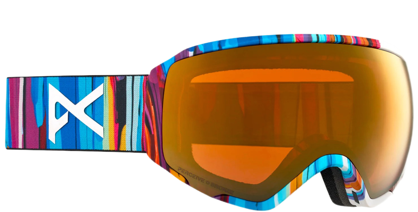 Anon WM1 Low Bridge Fit Goggles + Bonus Lens + MFI® Face Mask , Snowboardové okuliare, Velikosť: Univerzálna veľkosť