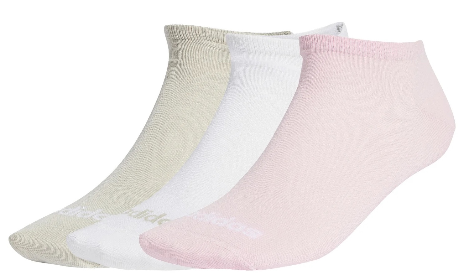 Adidas Unisex Thin Linear Low-Cut Socks 3 , Ponožky, Velikosť: S