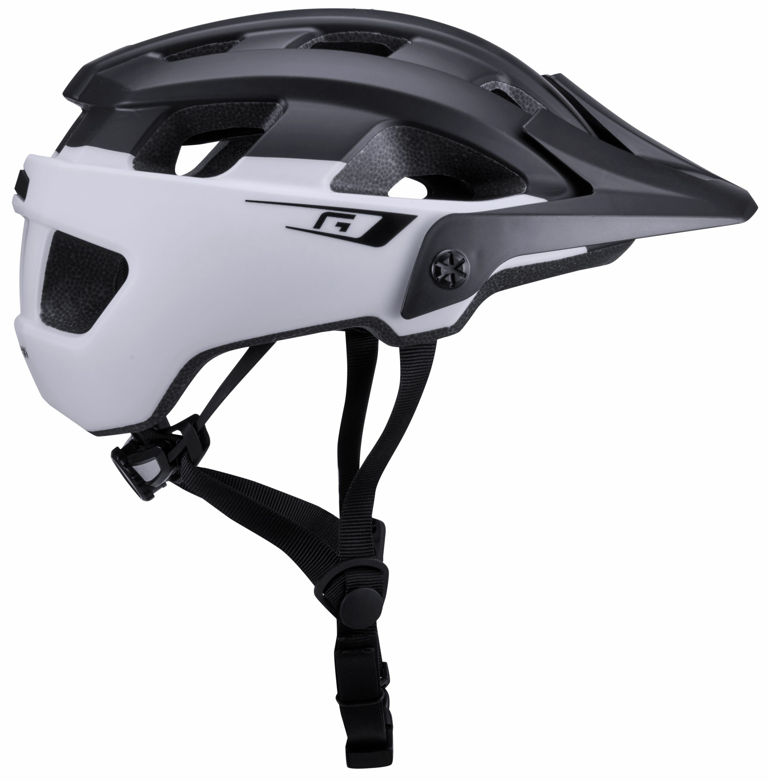 Genesis Leader 2.5 MTB Helm - Veľkosť: 54-59 | Farba: Čierna, Sivá · záber 2
