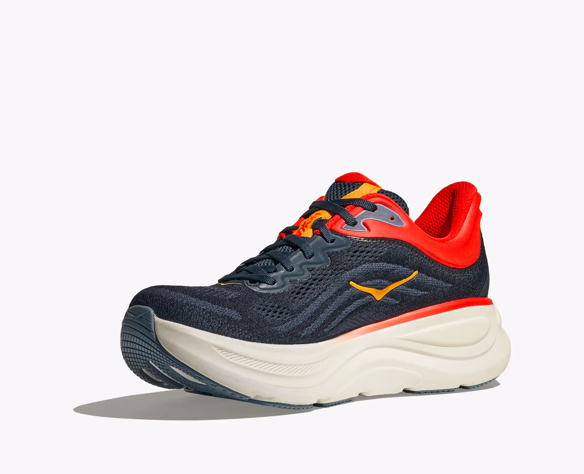 Hoka Bondi 9 M - Veľkosť: 45 1/3 | Farba: Modrá, Červená · záber 7