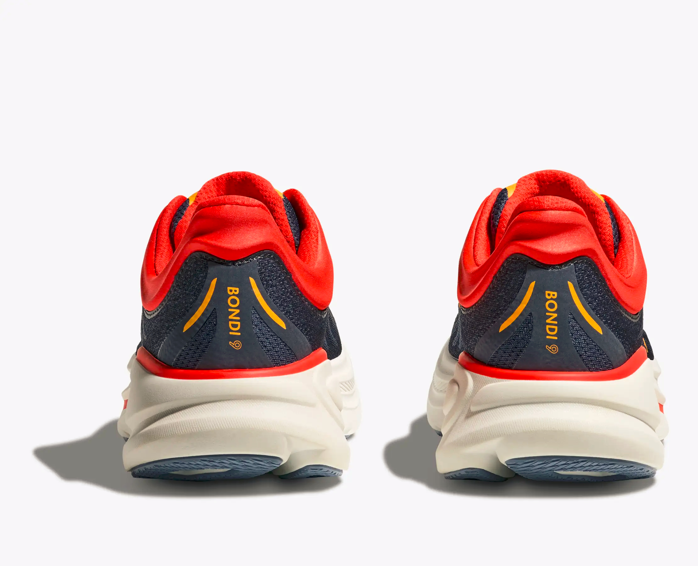 Hoka Bondi 9 M - Veľkosť: 45 1/3 | Farba: Modrá, Červená · záber 5