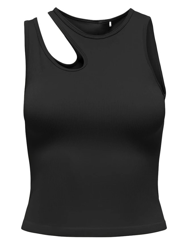 Only Play Jaia Life SL Seam Crop W Veľkosť: XS/S, Dámske fitness tielko, Velikosť: XS/S
