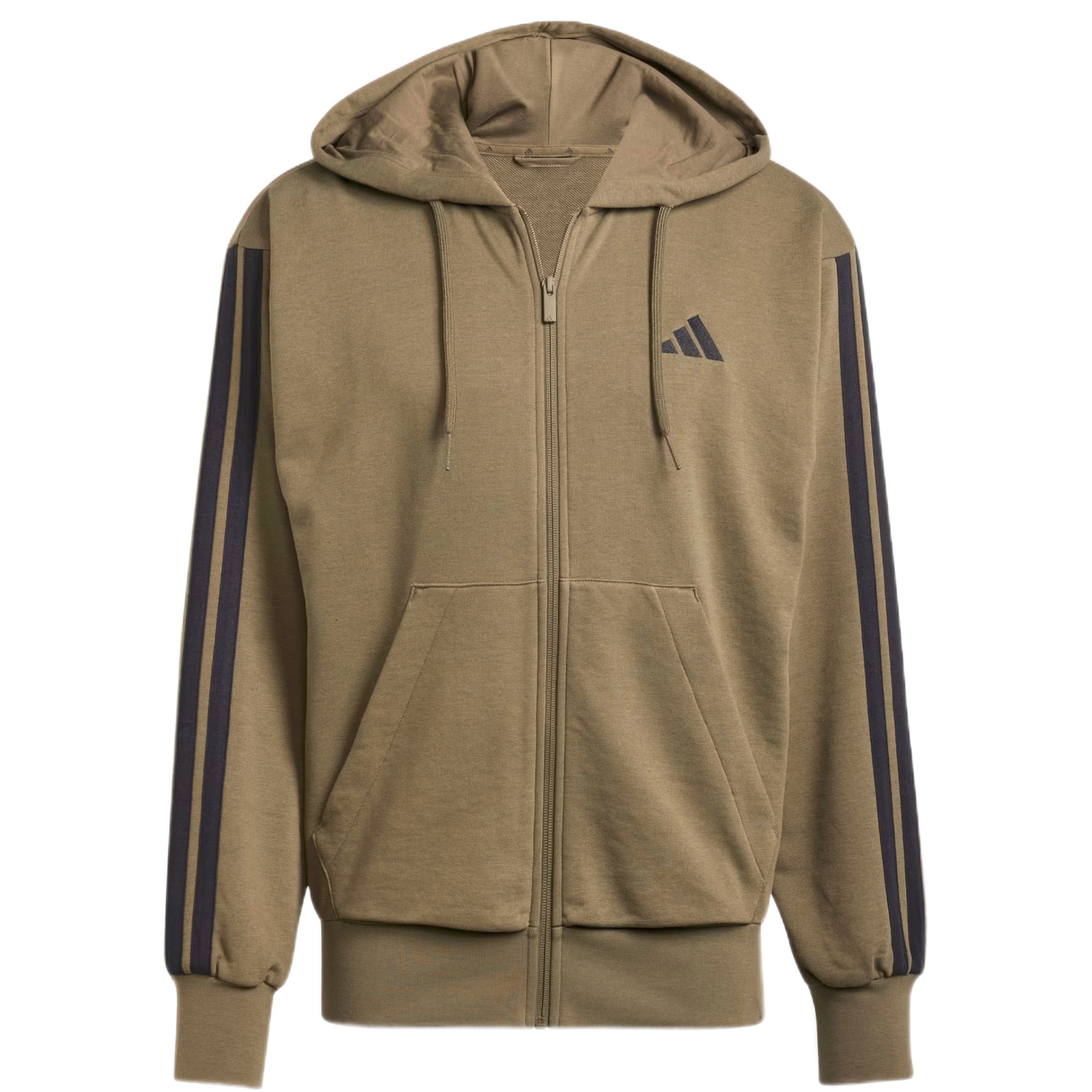 Adidas Essentials 3-Stripes French Terry Full-Zip , Pánská mikina, Velikosť: M