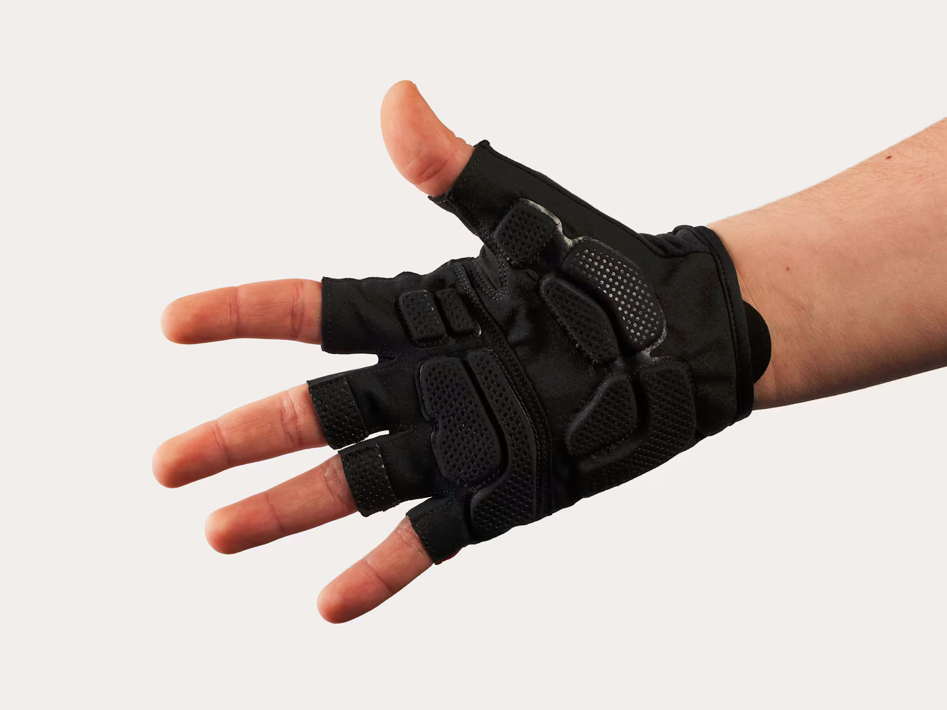 Trek Solstice Gel Glove - Veľkosť: M | Farba: Čierna, Červená · záber 2
