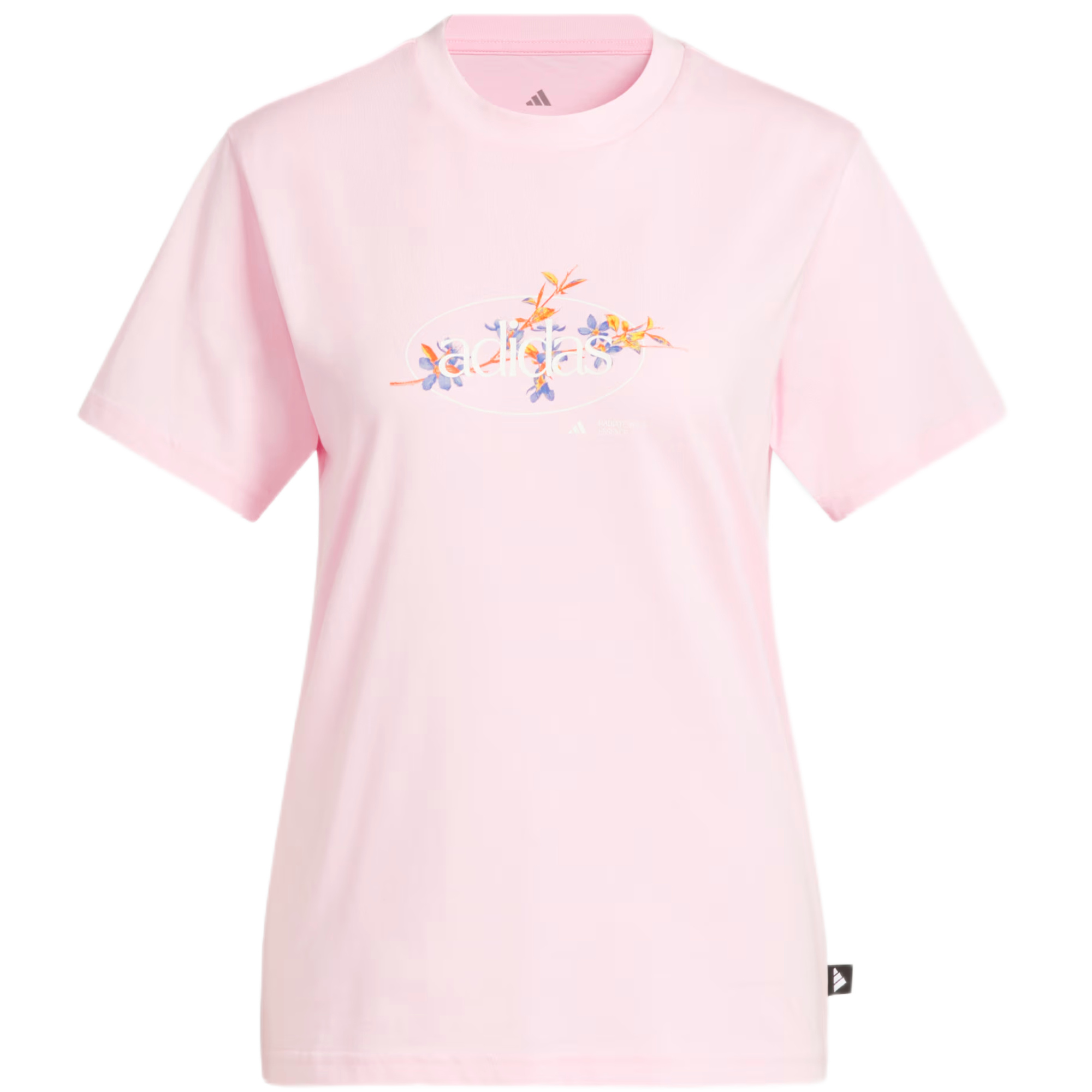Adidas Elements Radiate Floral Graphic T-Shirt W Veľkosť: XS, Dámský top, Velikosť: XS