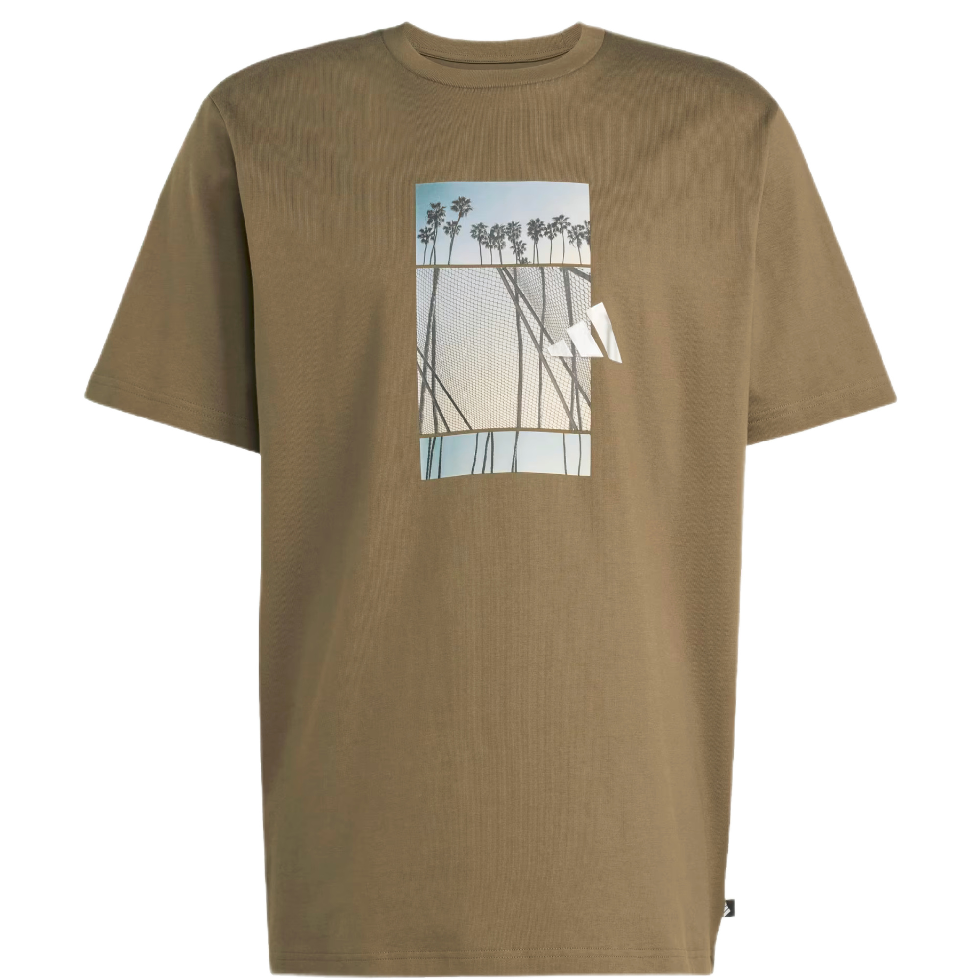Adidas Lens Elevated Graphic Tee , Pánske tričko, Velikosť: M