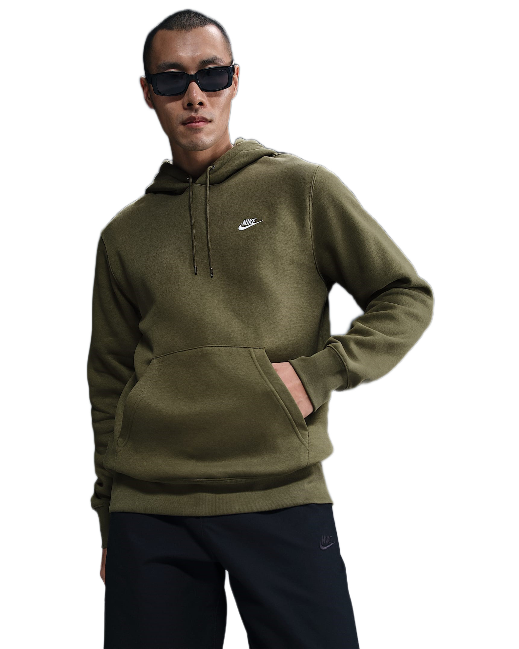 Nike Club Pullover Fleece Hoodie Veľkosť: XL