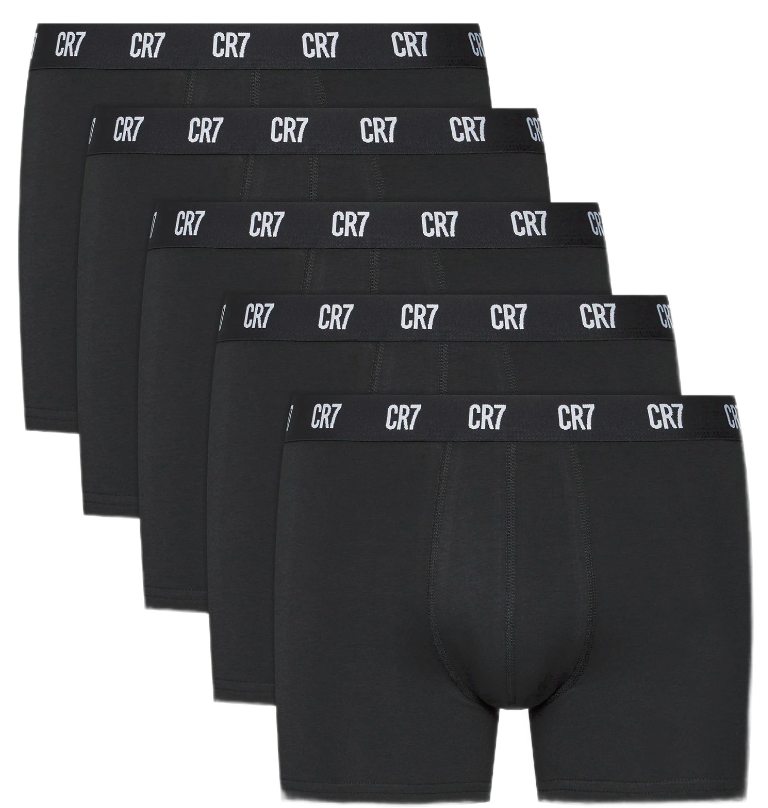 CR7 Trunks 5 Pack + Travel Bag , Pánska spodná bielizeň, Velikosť: M