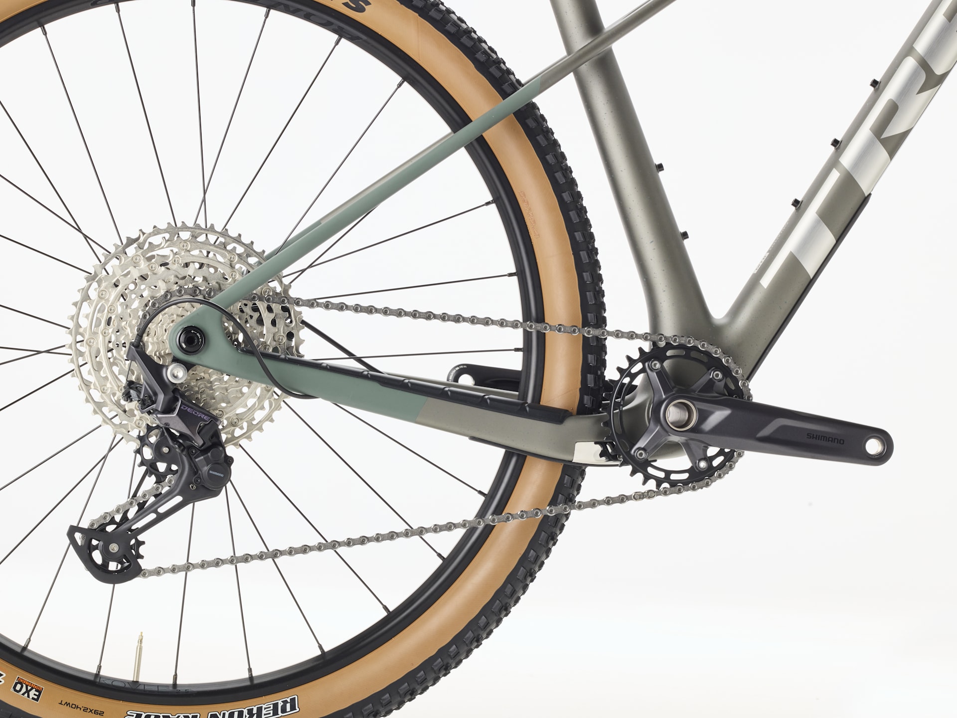 Trek Procaliber 9.5 Gen 3 Matte Keswick Green/Mercury 2026 - Veľkosť: M, L · záber 6