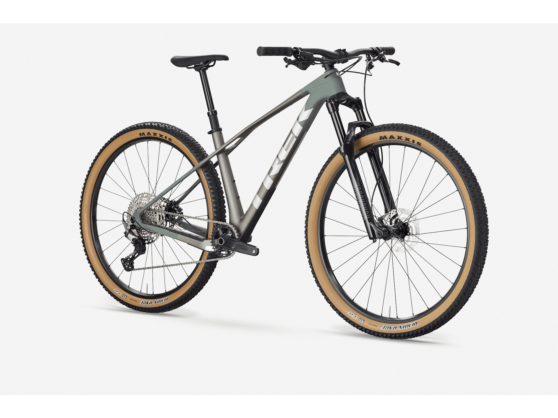 Trek Procaliber 9.5 Gen 3 Matte Keswick Green/Mercury 2026 - Veľkosť: M, L · záber 2