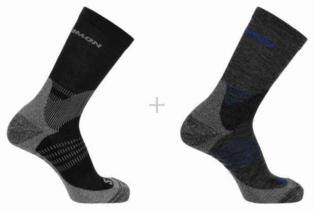 Salomon X Ultra Access Crew 2 -38 EUR, Ponožky, Velikosť: 36-38 EUR