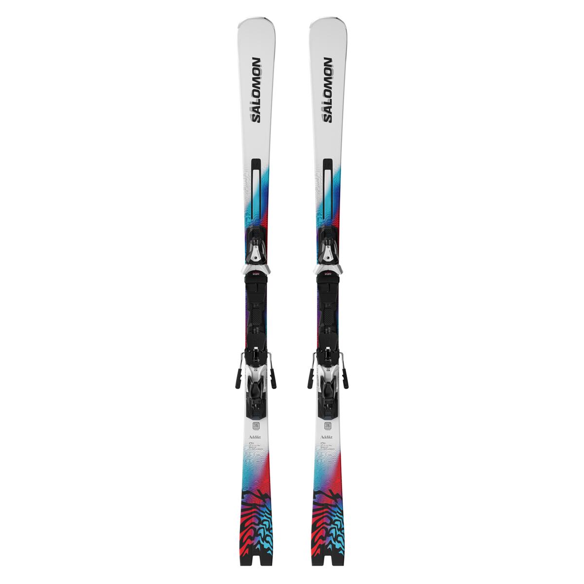 E-shop Salomon E Addikt + MI12 GW 3 cm, Pánske lyže, Velikosť: 163 cm