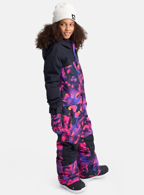 Burton 2L One Piece Kids - Veľkosť: XS | Farba: Čierna · záber 3