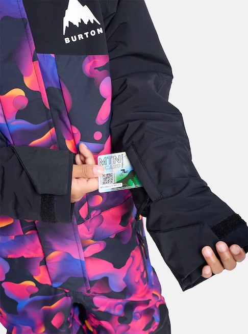 Burton 2L One Piece Kids - Veľkosť: XS | Farba: Čierna · záber 6