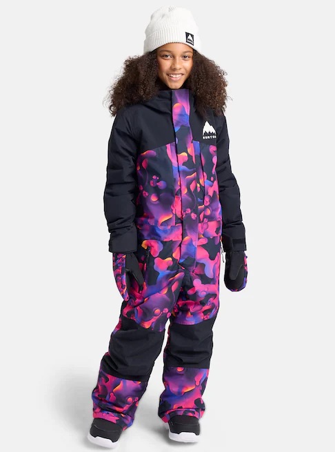 Burton 2L One Piece Kids - Veľkosť: XS | Farba: Čierna · záber 2