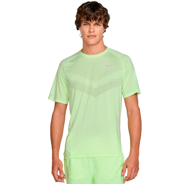 Nike NK DFADV STRIDE SS TOP M - Veľkosť: XL | Farba: Zelená · záber 2